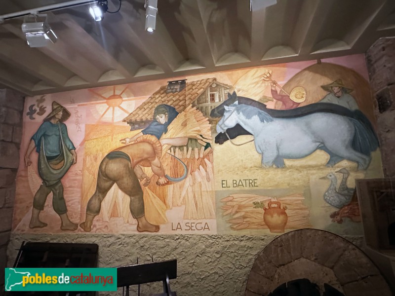 L'Espluga de Francolí - Museu Terra. Pintures de Llucià Navarro