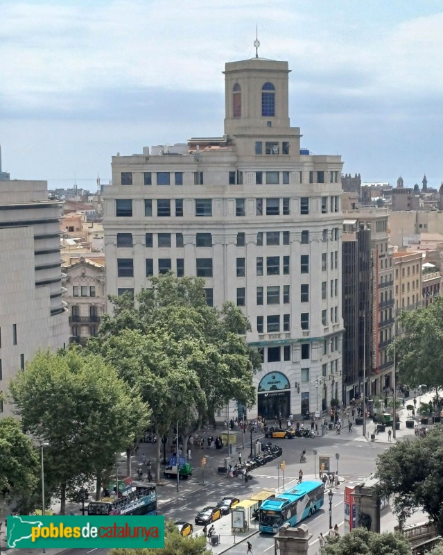 Barcelona - Antic edifici de Telefònica