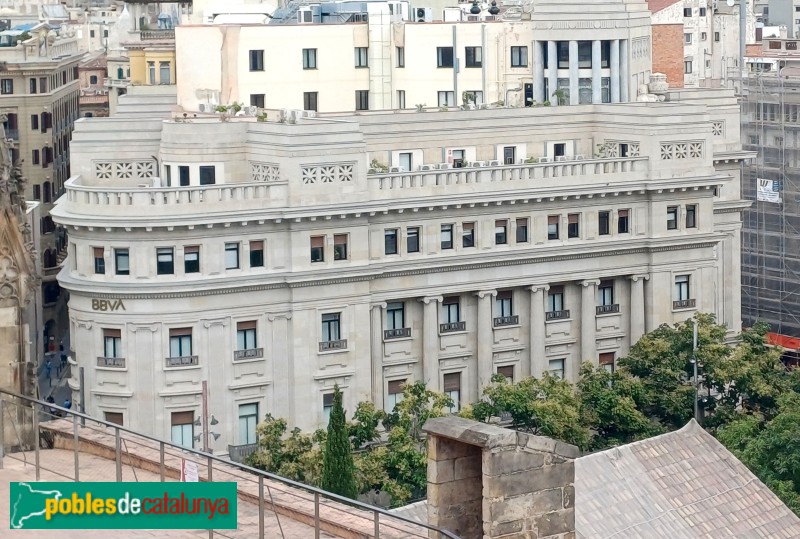 Barcelona - Edifici del Banc d'Espanya (després Caixa Catalunya)