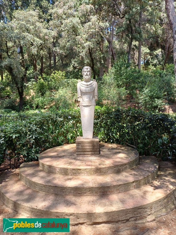 Barcelona - Jardins del Laberint d'Horta. Rei Mides