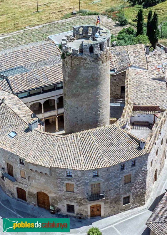 Verdú - Torre mestra del castell