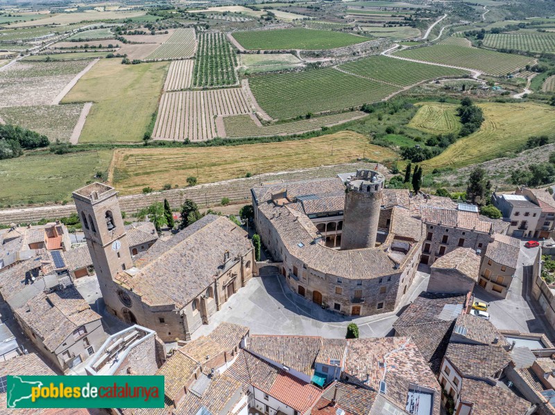 Verdú - Església i Castell