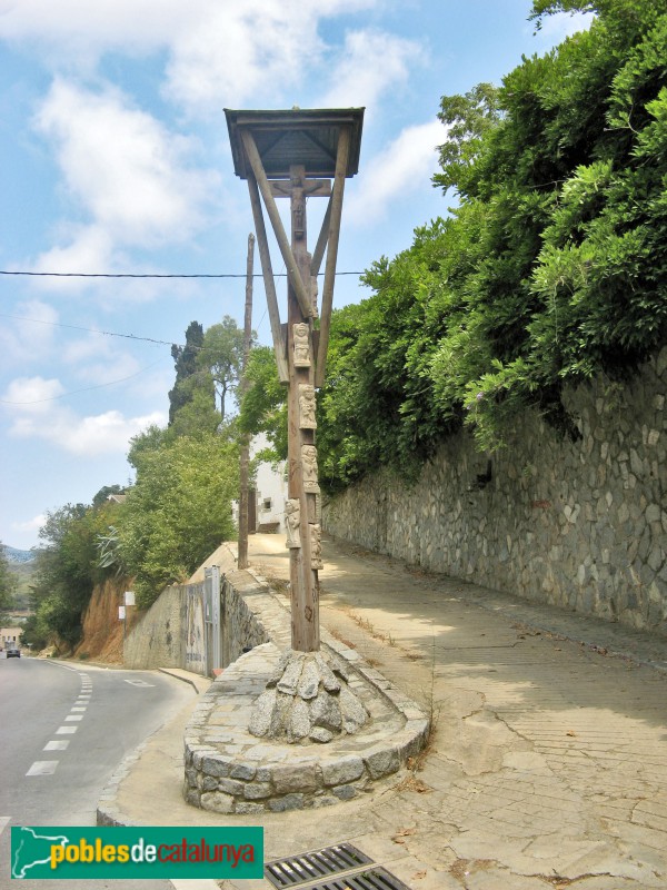 Argentona - Creu de terme de Sant Sebastià
