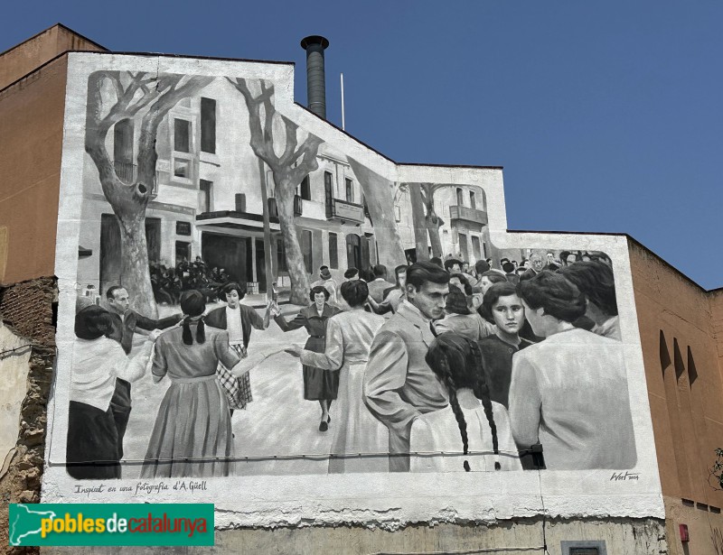 Argentona - Mural <i>Sardanes</i>