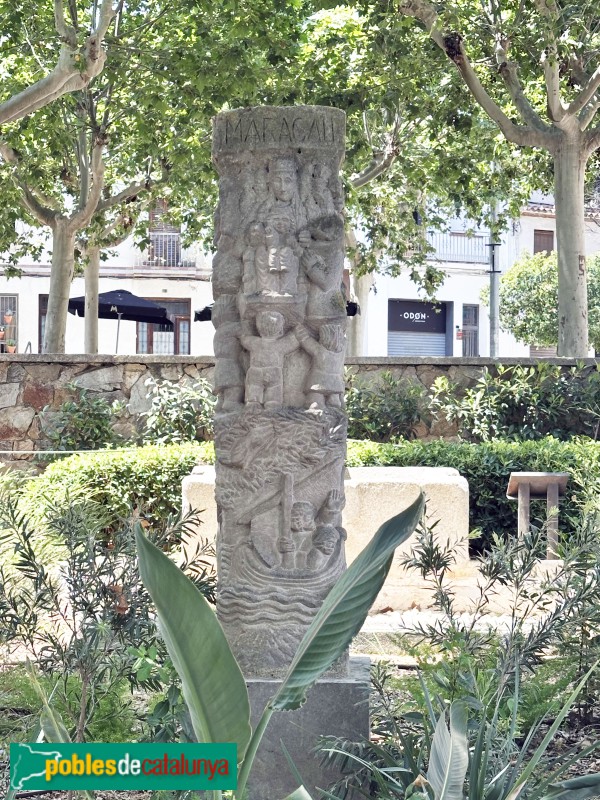 Argentona - Monument a Maragall
