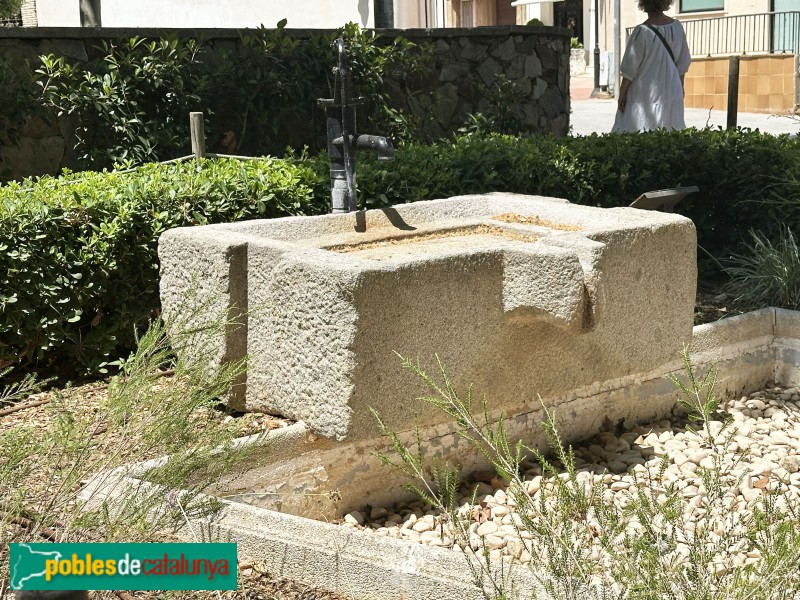 Argentona - Pedra de molí