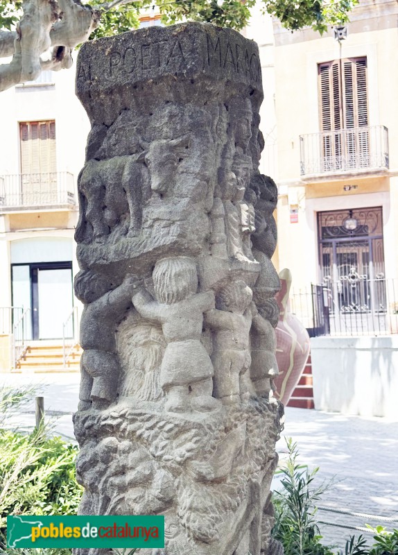 Argentona - Monument a Maragall