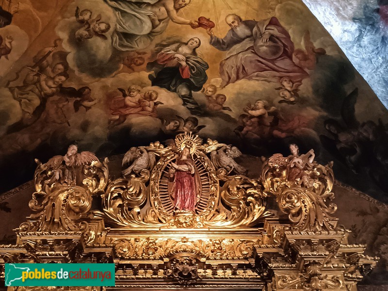 Barcelona - Casa de Convalescència. Capella