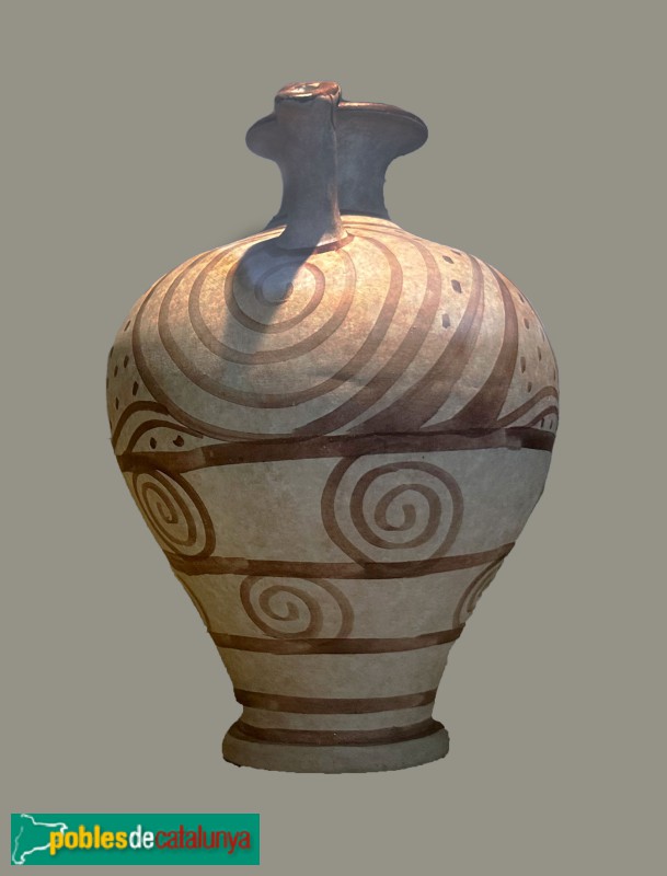 Museu del Càntir - Rèplica d'una canterella del segle II aC (Santorini -Grècia-)