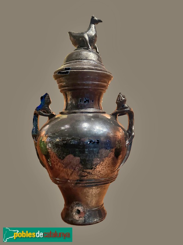 Museu del Càntir - Càntir del segle XVIII. prob. procedent d'Olot