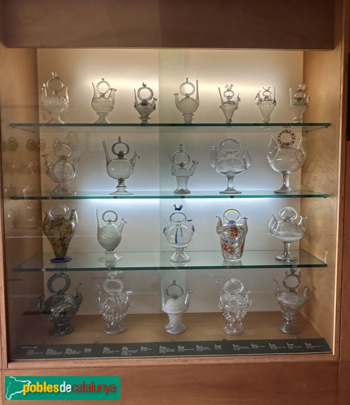 Museu del Càntir - Càntirs de vidre catalans i mallorquins (segles XVIII-XX)