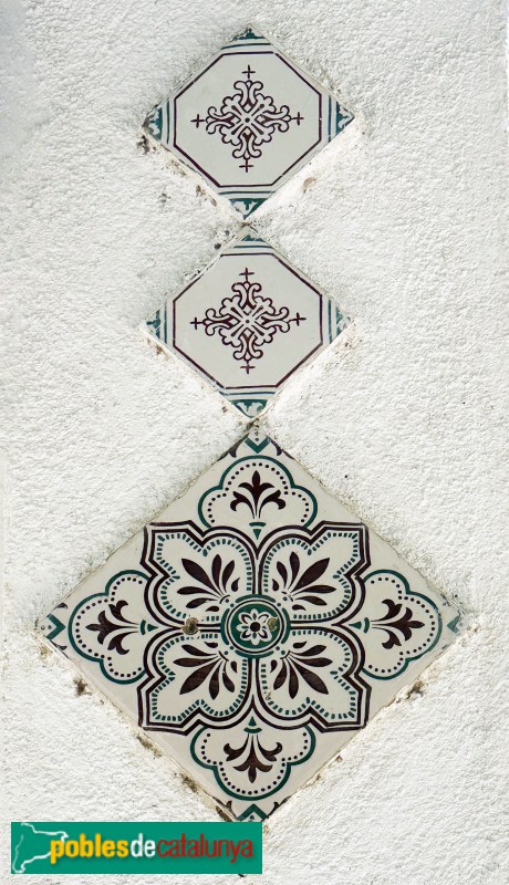 Argentona - Passeig Baró de Vive. Detall