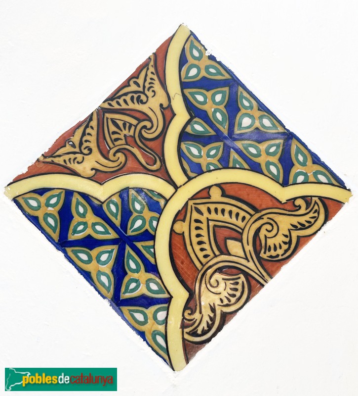 Argentona - Passeig Baró de Vive. Detall