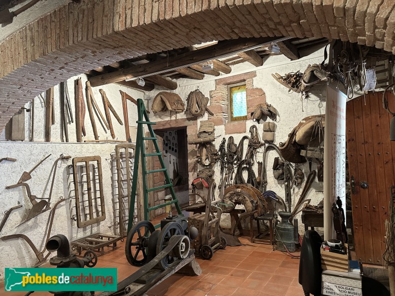 Sant Climent de LLobregat - Museu d'Eines de Pagès (Foto: Albert Esteves, 2025) Sant Climent de LLobregat - Museu d'Eines de Pagès