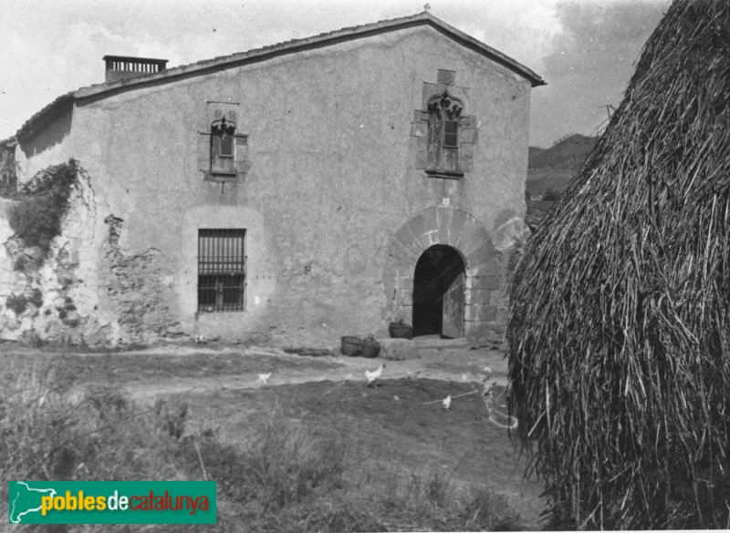 Argentona - Can Camps (Foto: <i>Lluís Bonet Garí -Arxiu Fotogràfic Centre Excursionista de Catalunya-</i>, 1913-33) Argentona - Can Camps