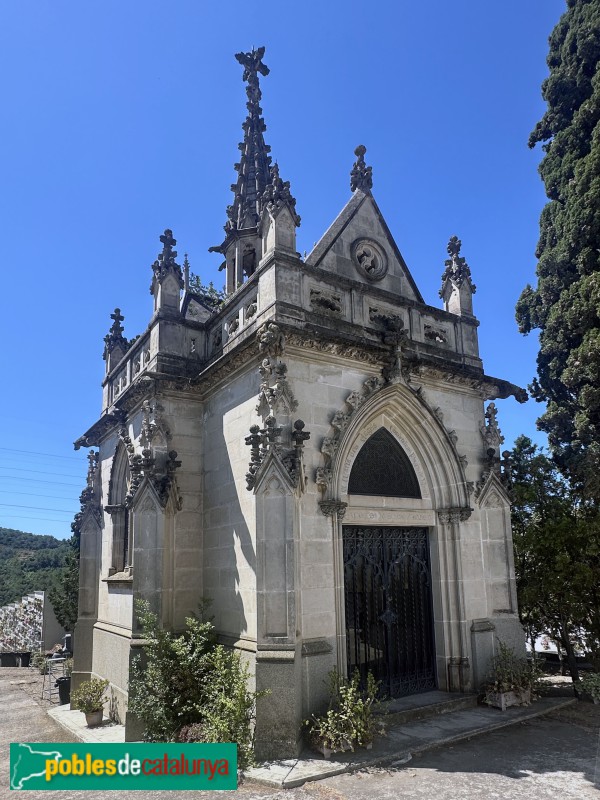 Sant Climent de Llobregat - Panteó de Maria dels Àngels Condeminas