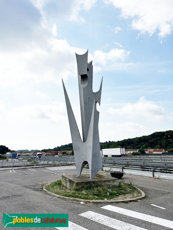 Collbató - Escultura <i>Impuls</i>