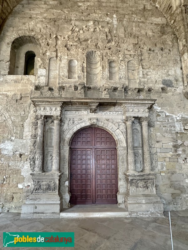 Lleida - Porta nova de Santa Maria l'Antiga (Foto: Albert Esteves, 2025) Lleida - Porta nova de Santa Maria l'Antiga