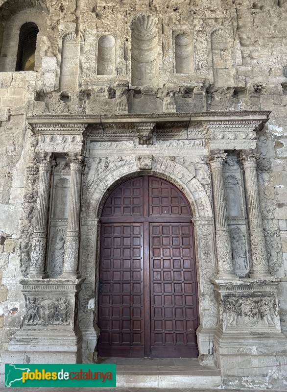 Lleida - Porta nova de Santa Maria l'Antiga (Foto: Albert Esteves, 2025) Lleida - Porta nova de Santa Maria l'Antiga