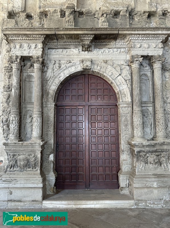 Lleida - Porta nova de Santa Maria l'Antiga (Foto: Albert Esteves, 2025) Lleida - Porta nova de Santa Maria l'Antiga