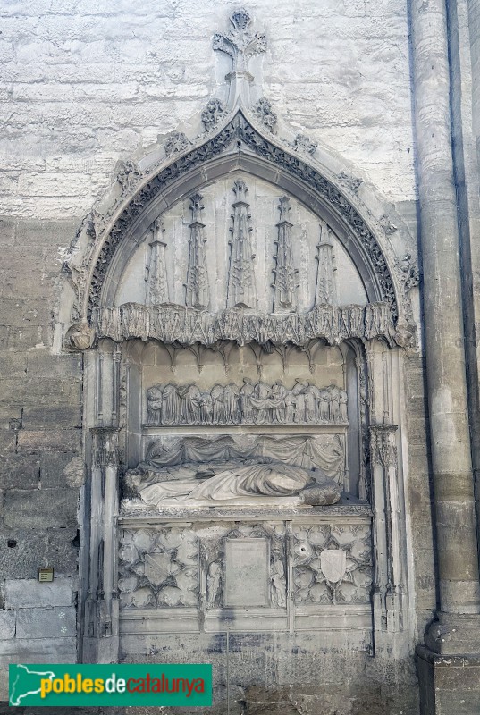 Lleida - Sepulcre de Berenguer de Barutell