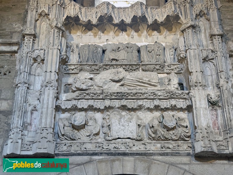Lleida - Sepulcre de Berenguer de Gallart