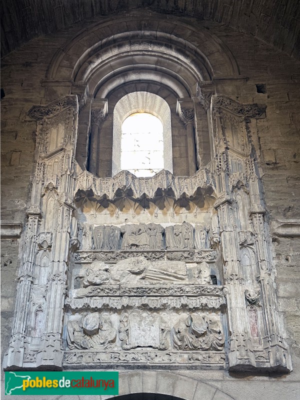 Lleida - Sepulcre de Berenguer de Gallart