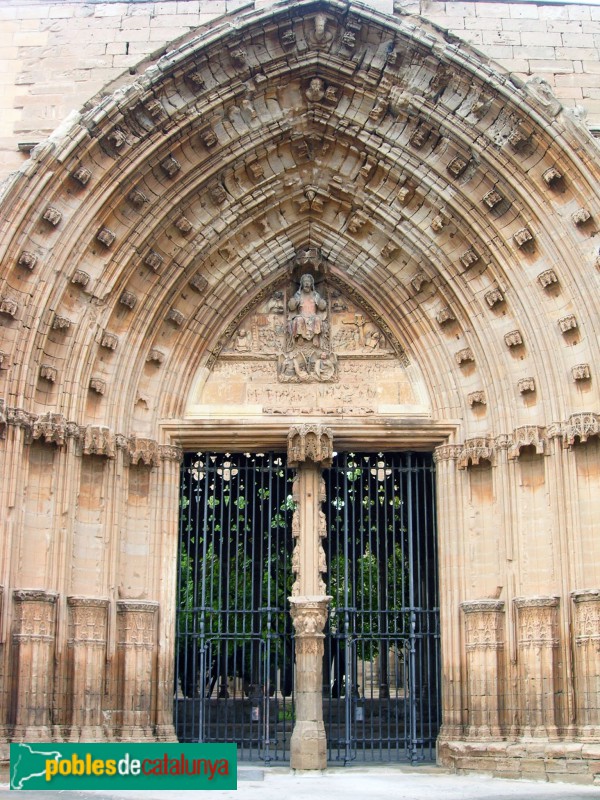 Lleida - Seu Vella. Porta dels Apòstols