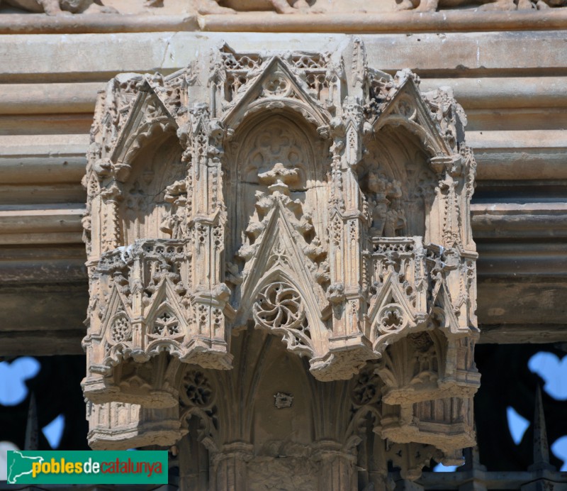 Lleida - Seu Vella. Porta dels Apòstols