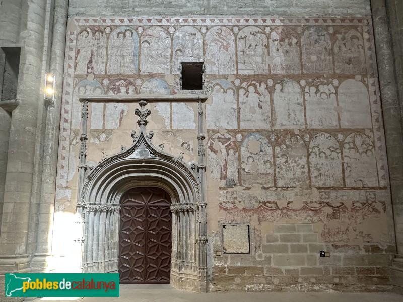 Lleida - Seu Vella. Porta de la sagristia