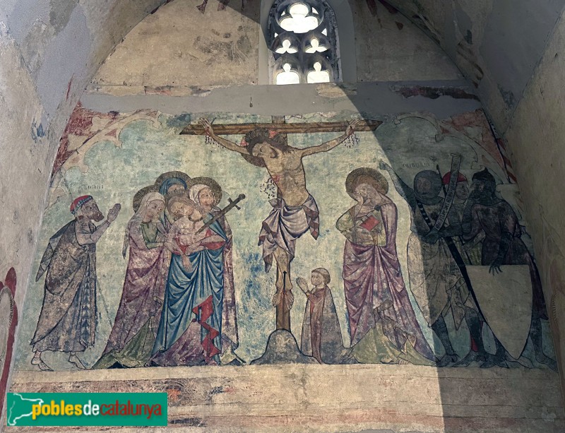 Lleida - Seu Vella. Pintures de la capella de Santa Margarida (1340)