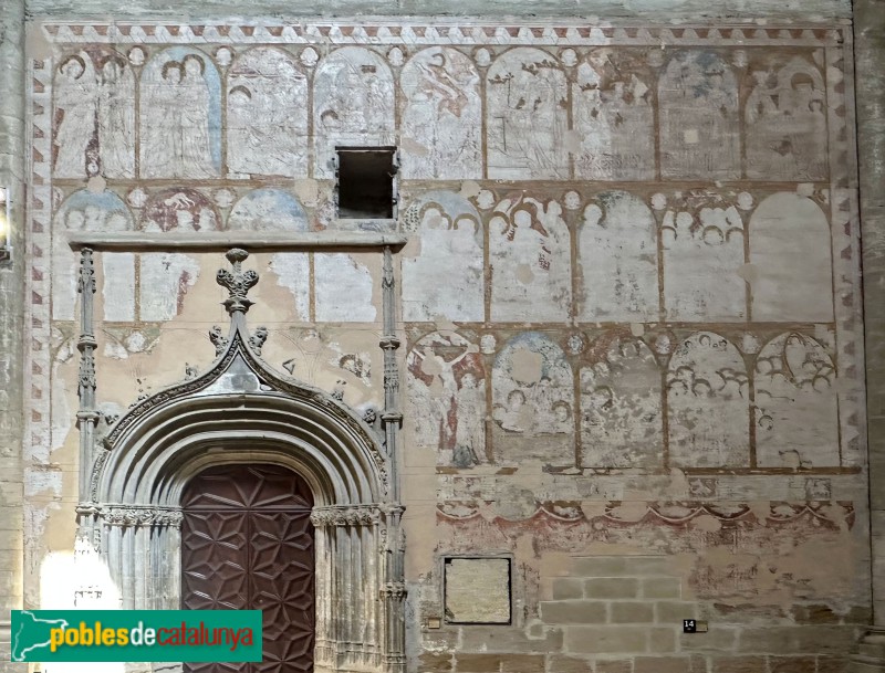 Lleida - Seu Vella. Pintures de l'absis
