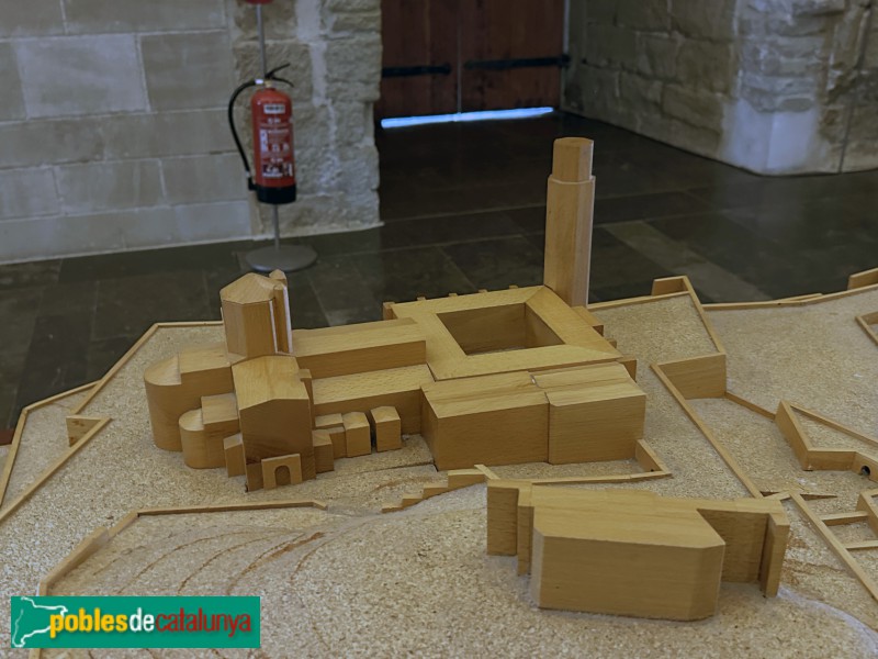 Lleida - Seu Vella. Maqueta