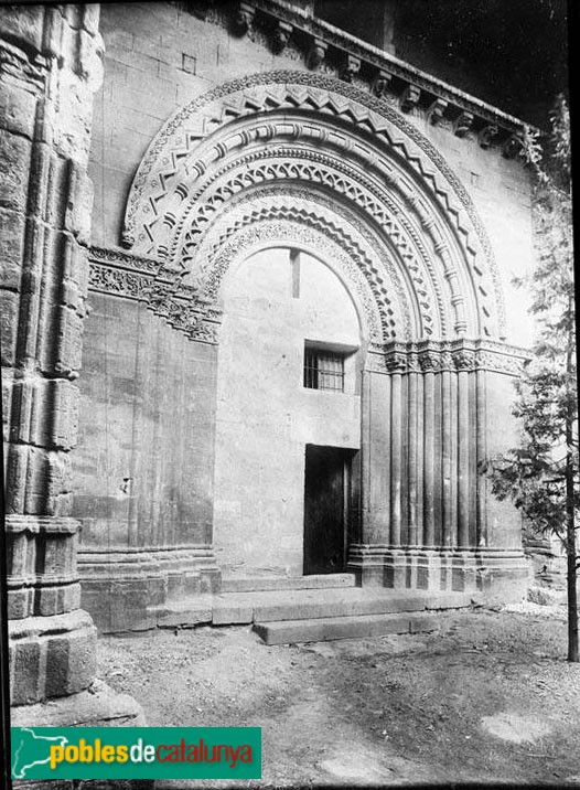 Lleida - Seu Vella. Porta dels Fillols (Foto: <i>Juli Soler Santaló -Arxiu Fotogràfic Centre Excursionista de Catalunya-</i>, 1890-1910) Lleida - Seu Vella. Porta dels Fillols