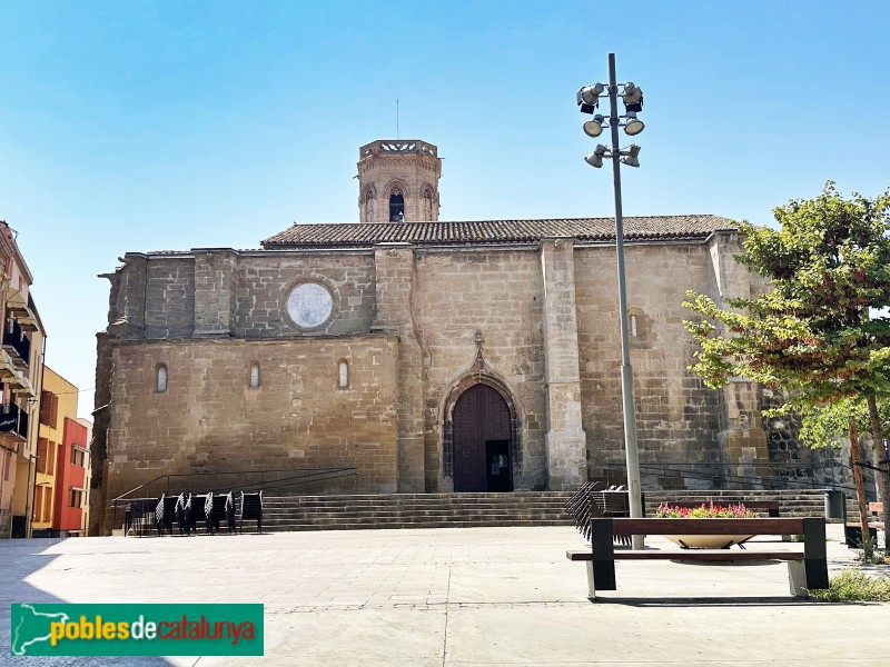 Lleida - Església de Sant Llorenç. Façana posterior