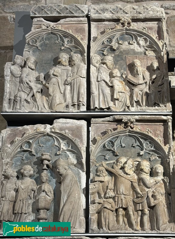 Lleida - Església de Sant Llorenç. Retaule de Santa Úrsula (Foto: Albert Esteves, 2025) Lleida - Església de Sant Llorenç. Retaule de Santa Úrsula