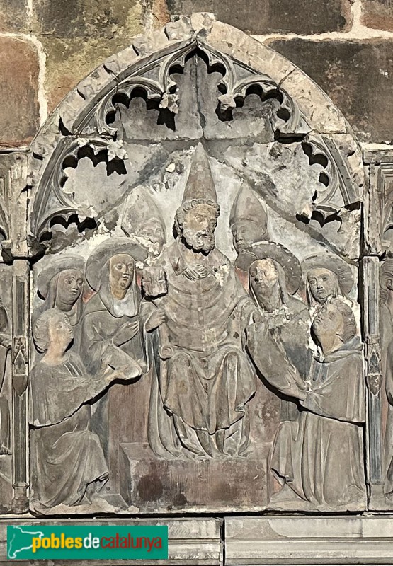 Lleida - Església de Sant Llorenç. Retaule de Sant Pere (3)