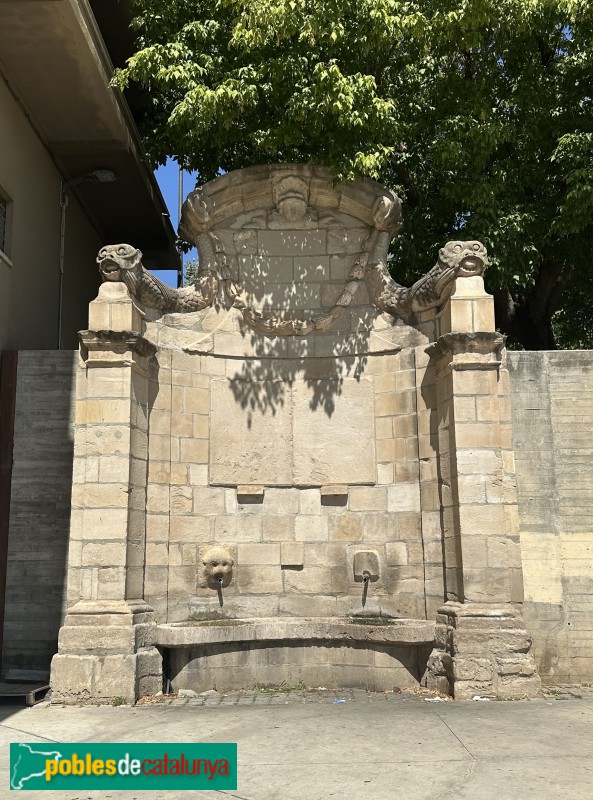 Lleida - Font dels Tritons