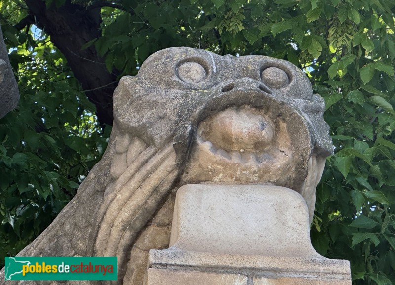 Lleida - Font dels Tritons