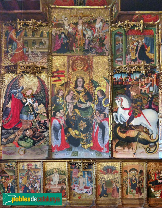Lleida - Retaule de la Verge dels Paers