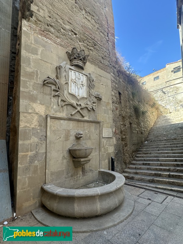 Lleida - Font de la Costa del Jan