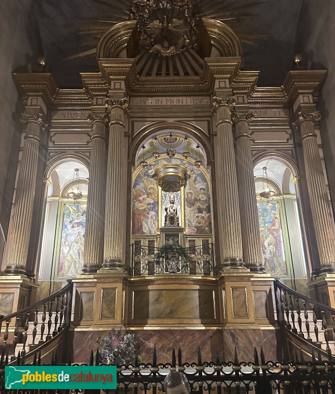 Lleida - Seu Nova. Capella de la M.D. de Montserrat