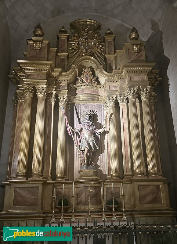 Lleida - Seu Nova. Capella de Sant Anastasi