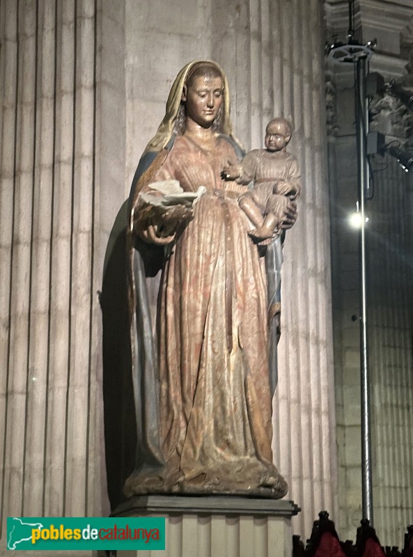 Lleida - Seu Nova. Mare de Déu del Blau