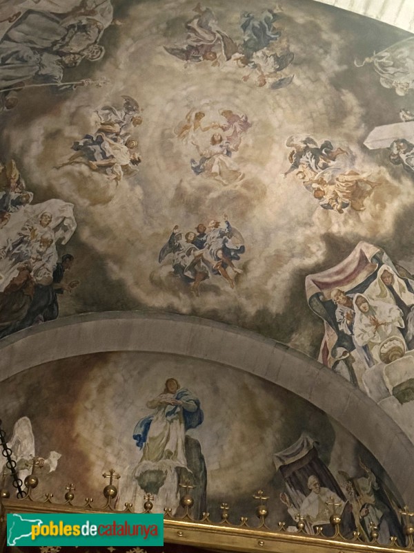 Lleida - Seu Nova. Pintures del presbiteri