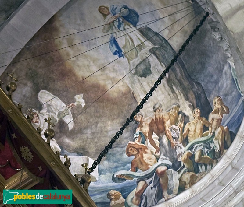 Lleida - Seu Nova. Pintures del presbiteri