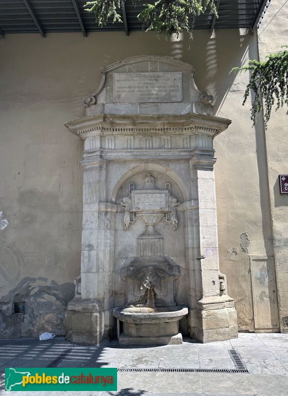Lleida - Font de l'Hospital