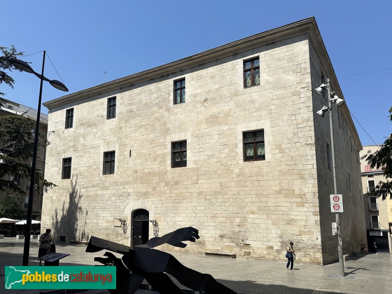 Lleida - Hospital de Santa Maria. Façana posterior