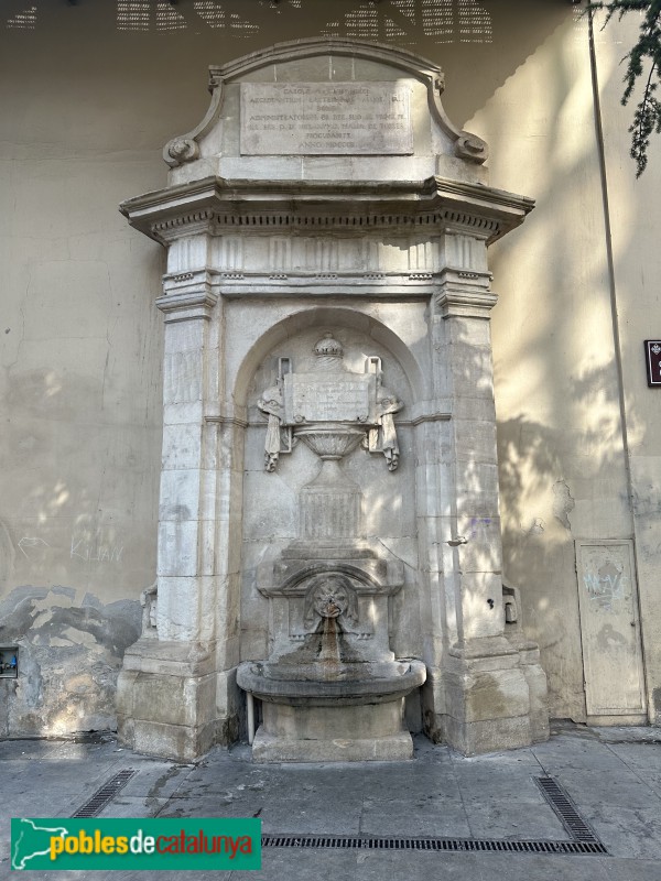 Lleida - Font de l'Hospital