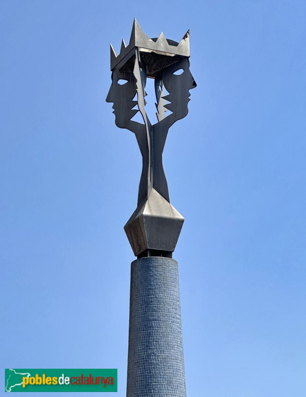 Lleida - Monument als Gegants